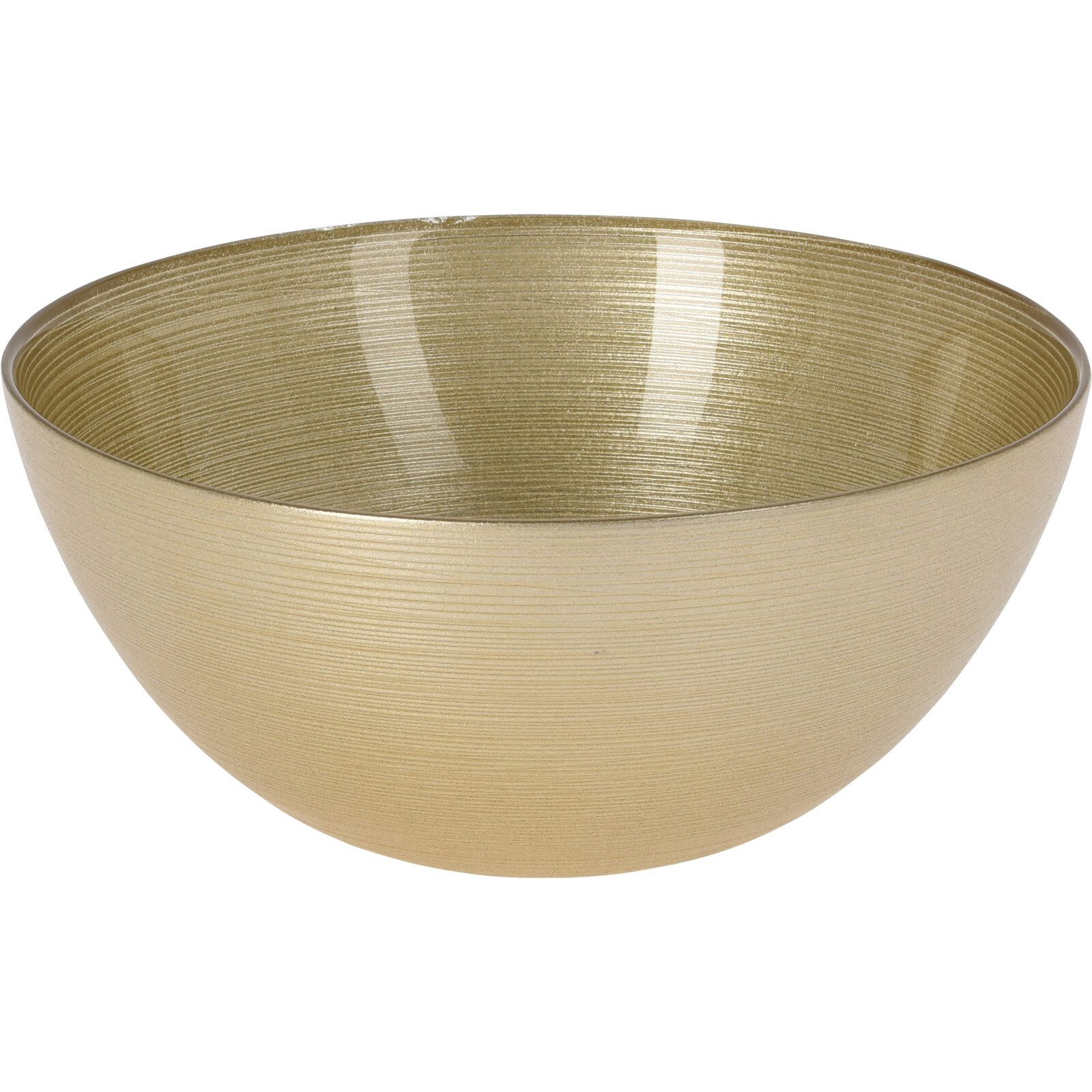 Home & styling collection Geschirr-Set Dekoschüssel aus Glas, Ø 21 cm, Glas