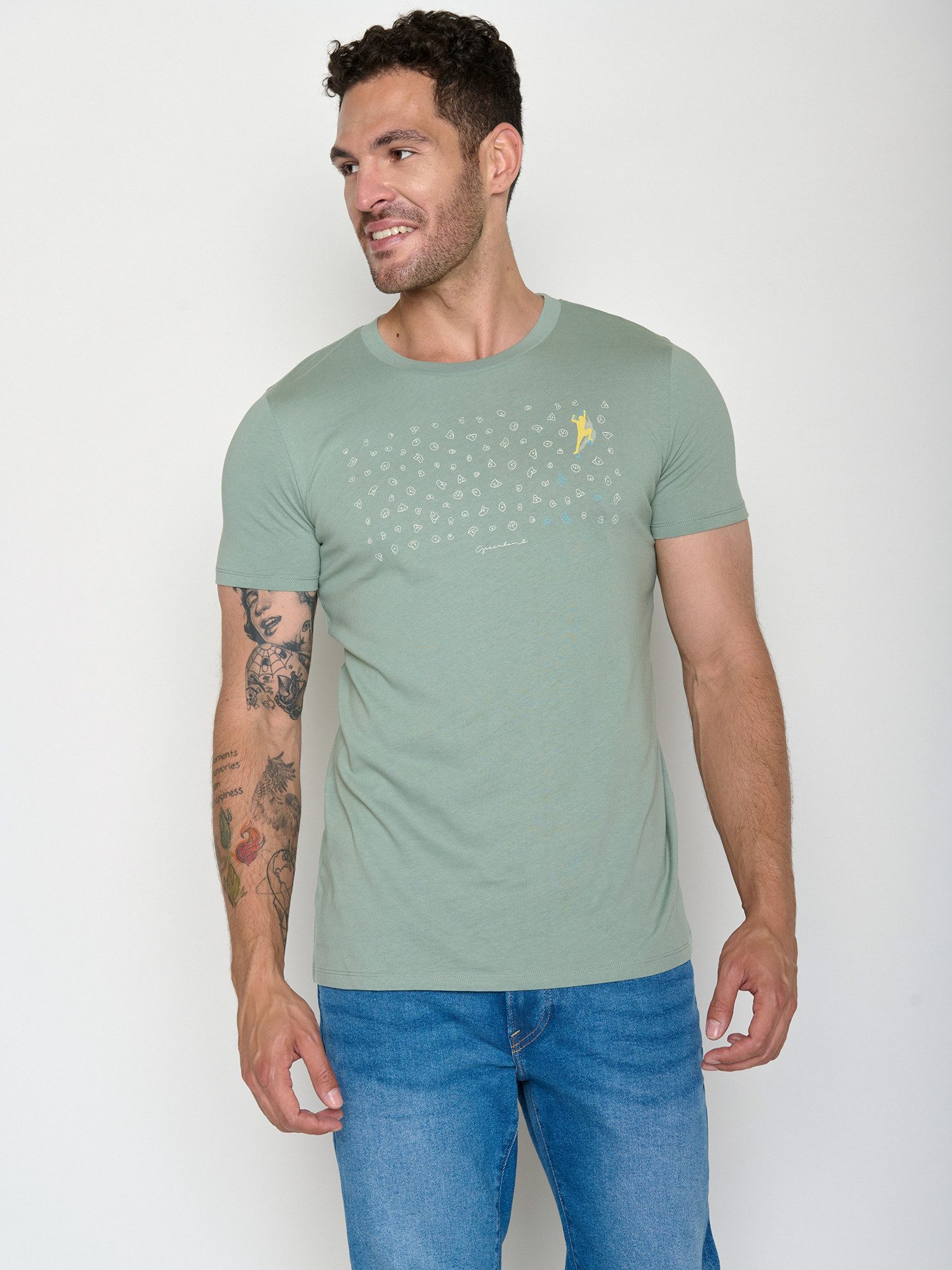 T-Shirt Guide Lifestyle Boulderer Motiv Lifestyle