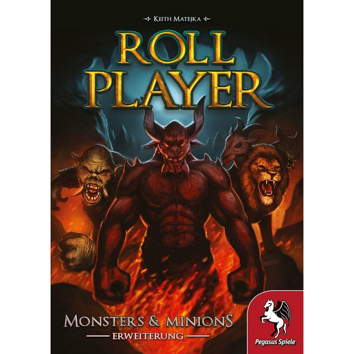 Pegasus Spiele Spiel Roll Player: Monsters & Minions [Erweiterung]