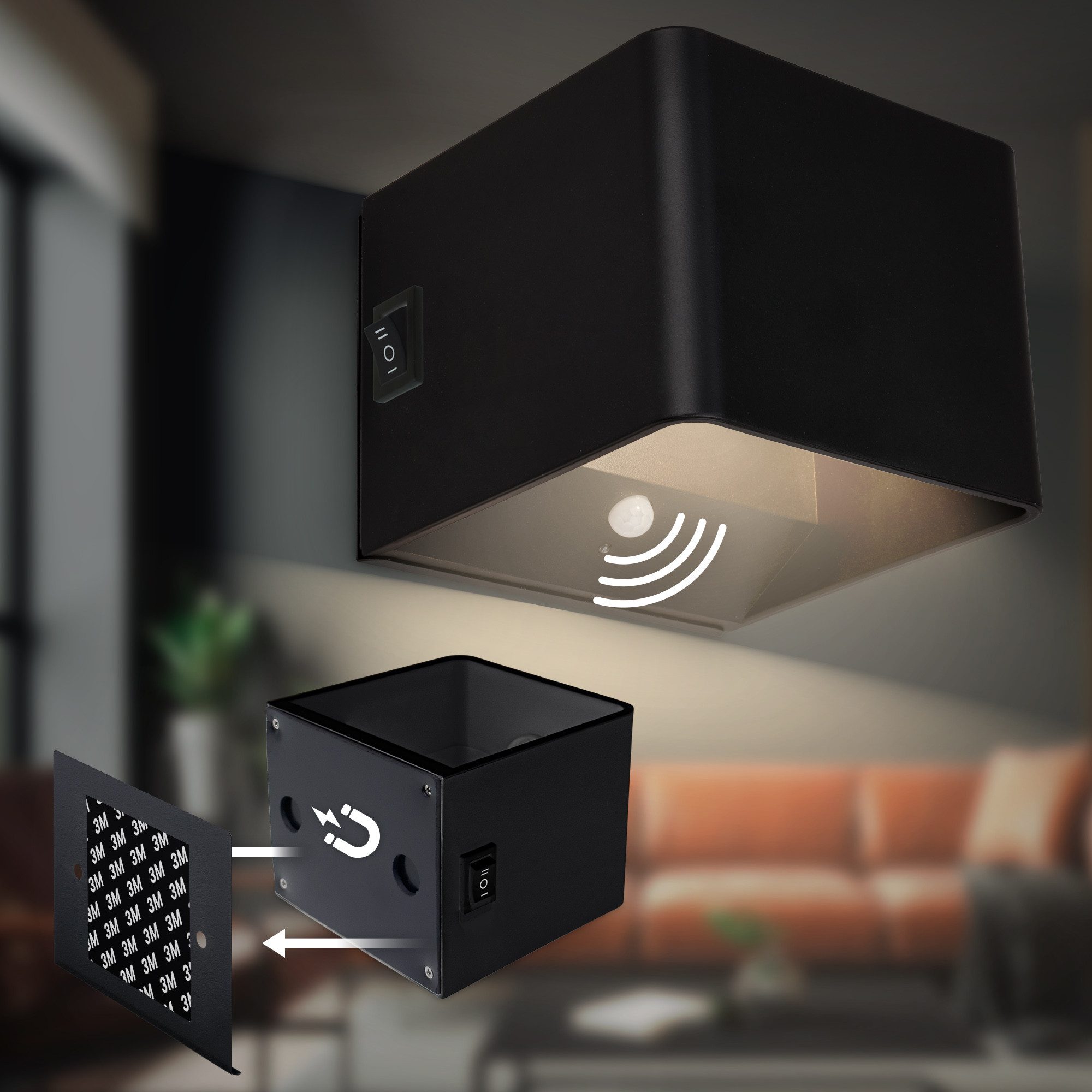 Briloner Leuchten LED Wandleuchte BARRO, LED günstig online kaufen