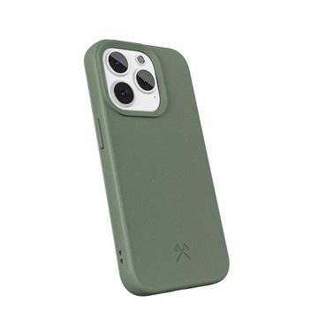 Woodcessories Handyhülle Woodcessories Bio Case MagSafe für iPhone 15 Pro Max - Midnight Green