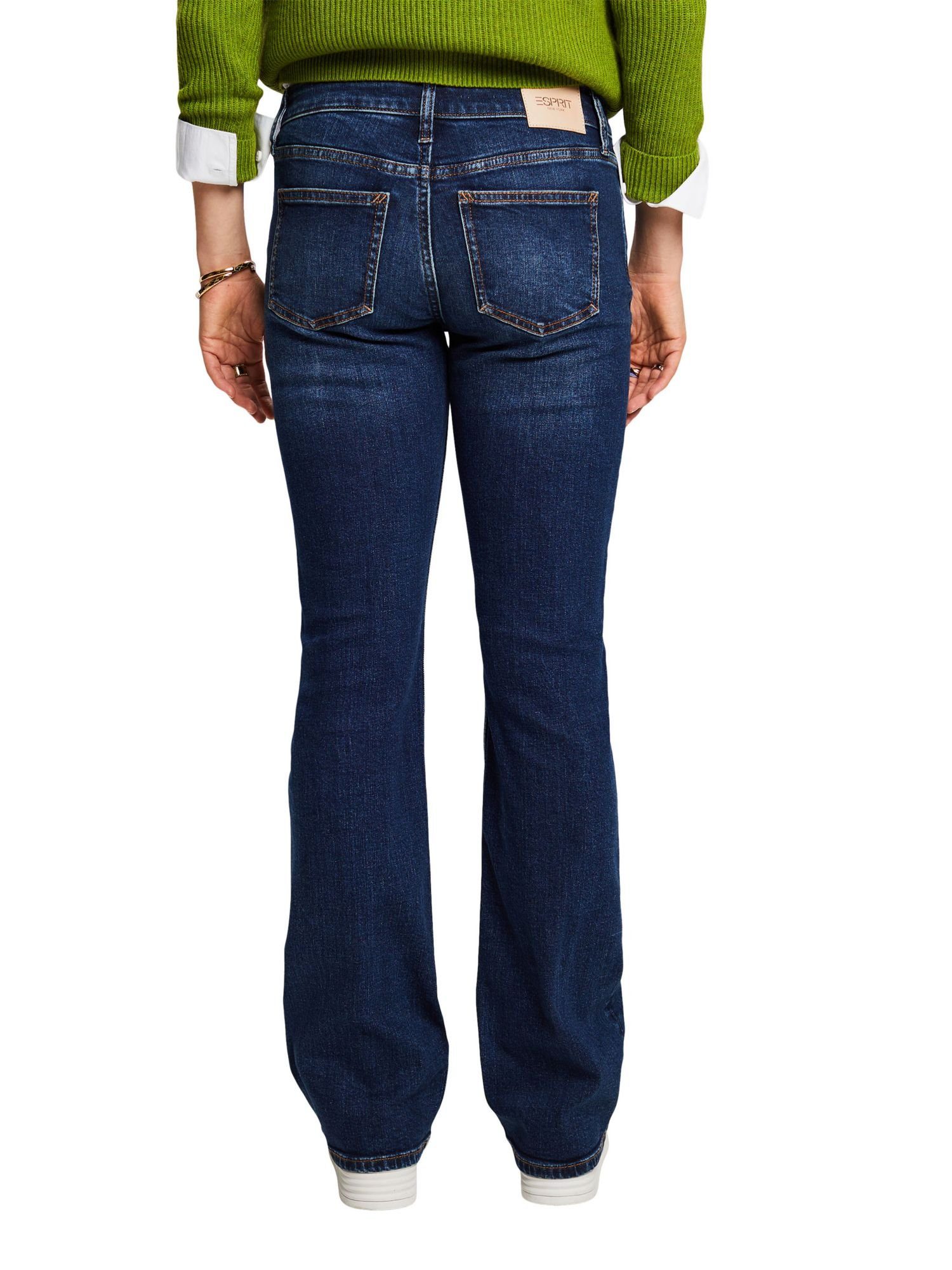 Bootcut Esprit Bund mittelhohem Jeans mit Bootcut-Jeans