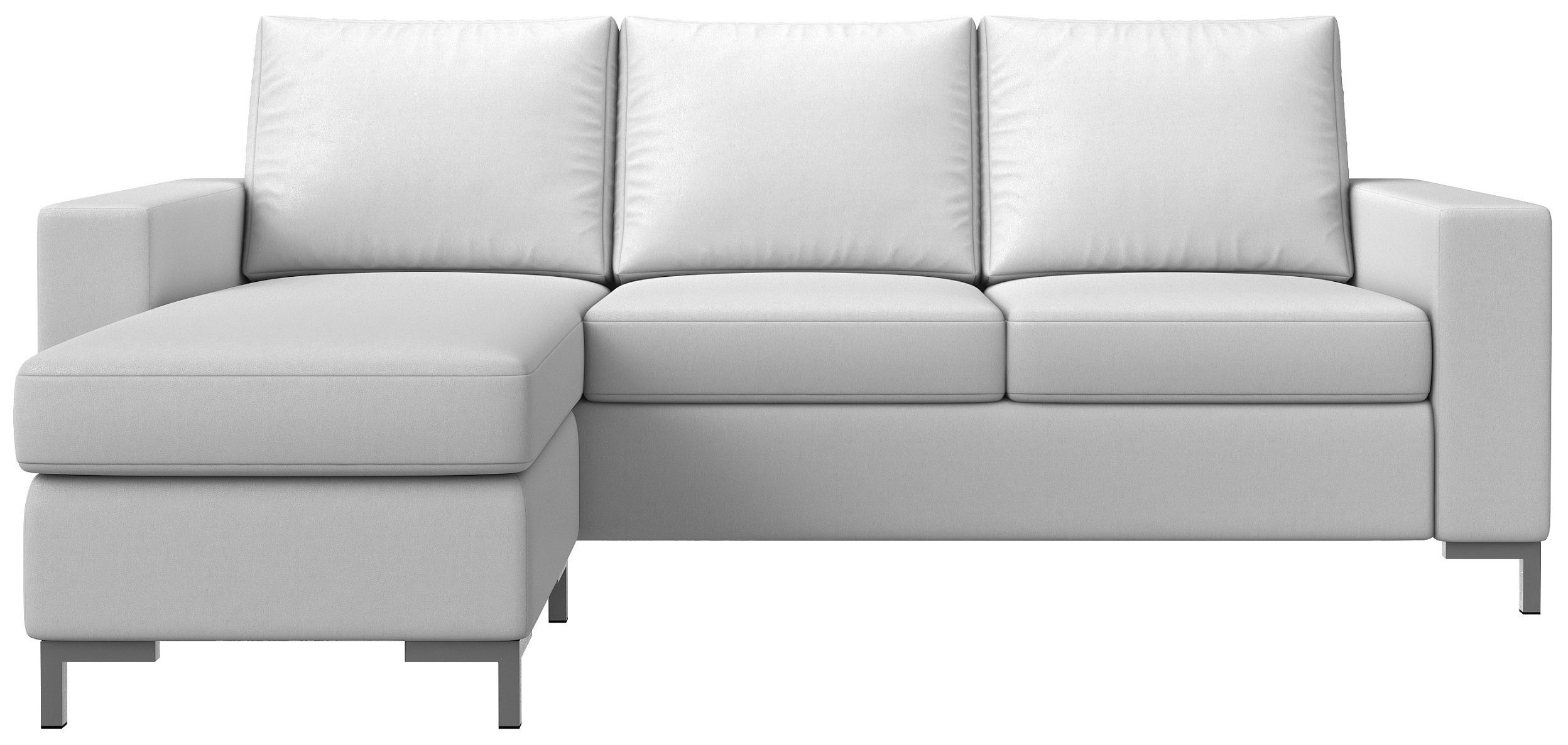 Stylefy Ecksofa Eli, L-Form, mit Armlehnen und Hocker, Modern frei im links mit rechts Design, oder Sitzkomfort, mane Eckcouch, Rückenlehne stellbar, Raum bestellbar