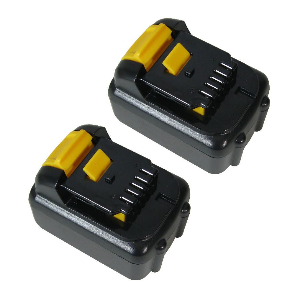 Trade-Shop 2x Akku passend für Dewalt DCB123 DCB125 DCB127 DCB100 DCB101 DCB119 Akku Li-Ion 3000 mAh (10,8 V)