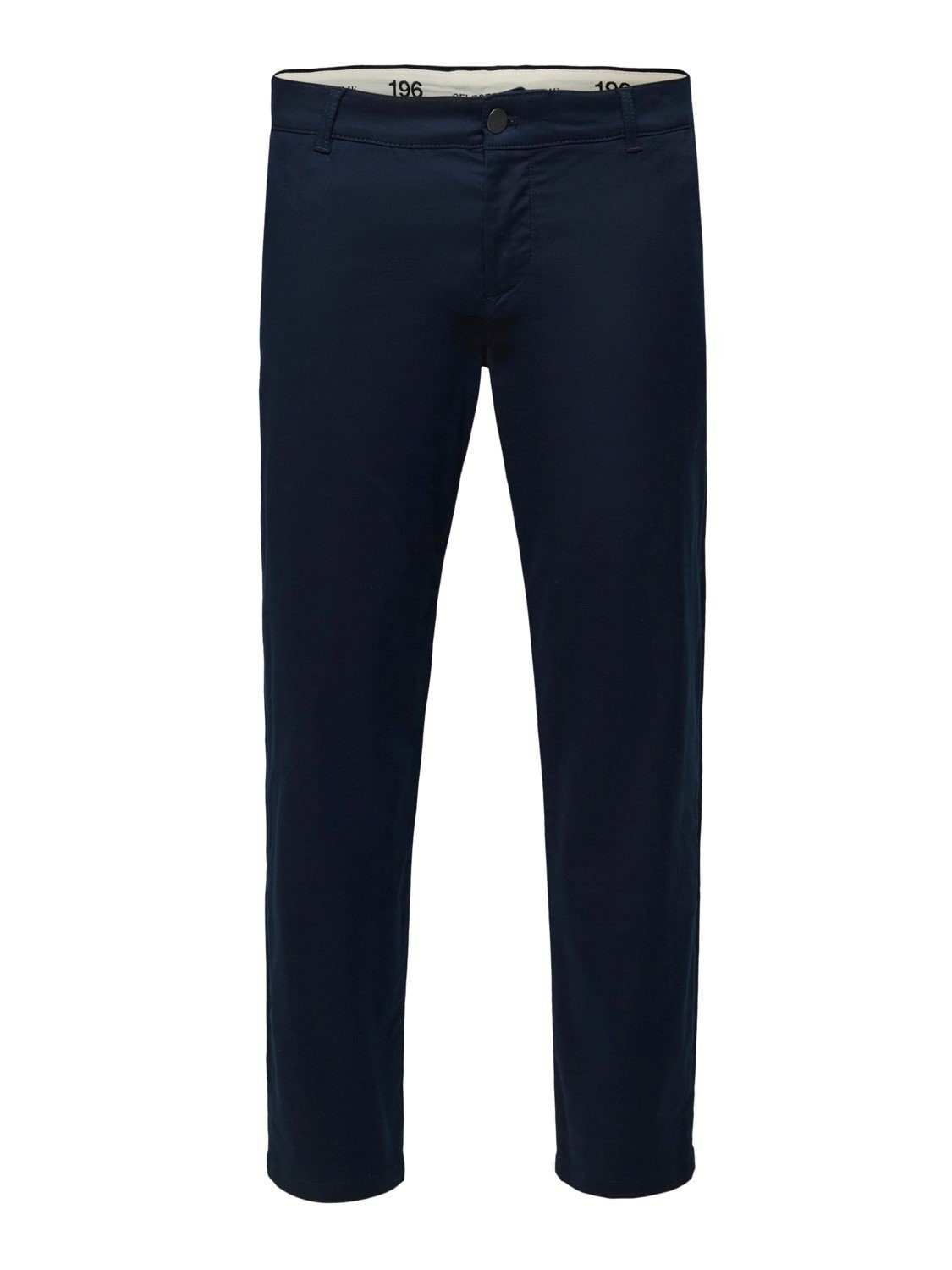 SELECTED HOMME Chinohose Baumwolle Dark SLHSTRAIGHT-STOKE 16080157 aus Sapphire