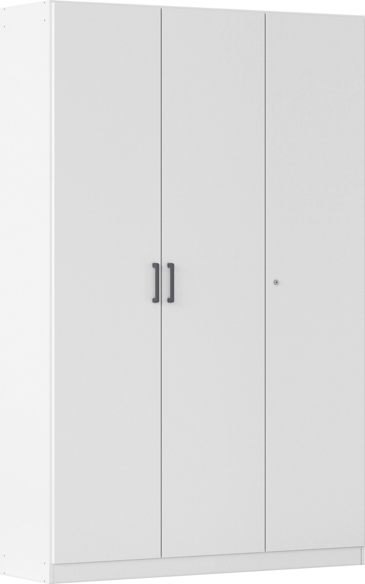 rauch Mehrzweckschrank Garderobe Kleiderschrank Schrank Schuhschrank Putzschrank MINOSA (Breiten 47/69/91/136 cm, Höhen 197/210 cm) In 4 Breiten mit vielen Einlegeböden für viel Stauraum MADE IN GERMANY