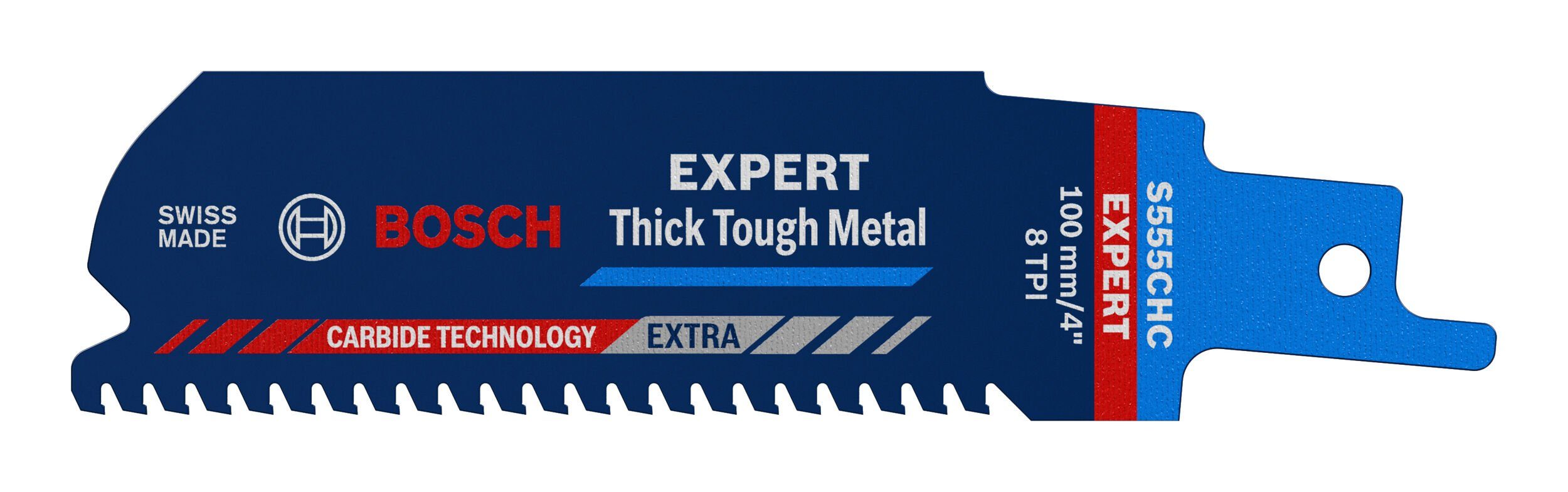 BOSCH Säbelsägeblatt Endurance zu in 555 bis for als länger HeavyMetal, S robustem ein CHM, Expert Material Bimetall-Blatt 100-mal Hält