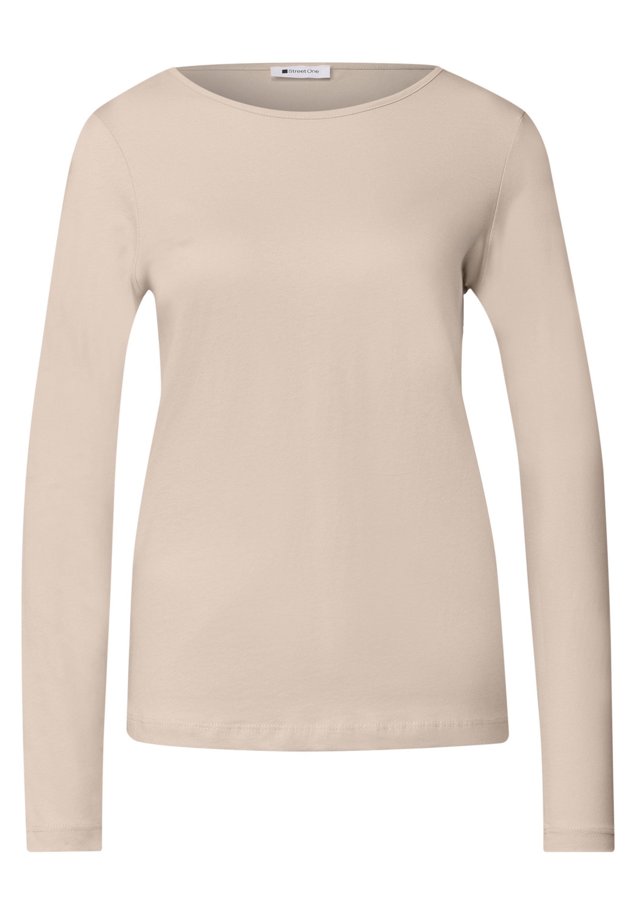 STREET ONE Langarmshirt aus reiner Baumwolle – Bild 5 von 5