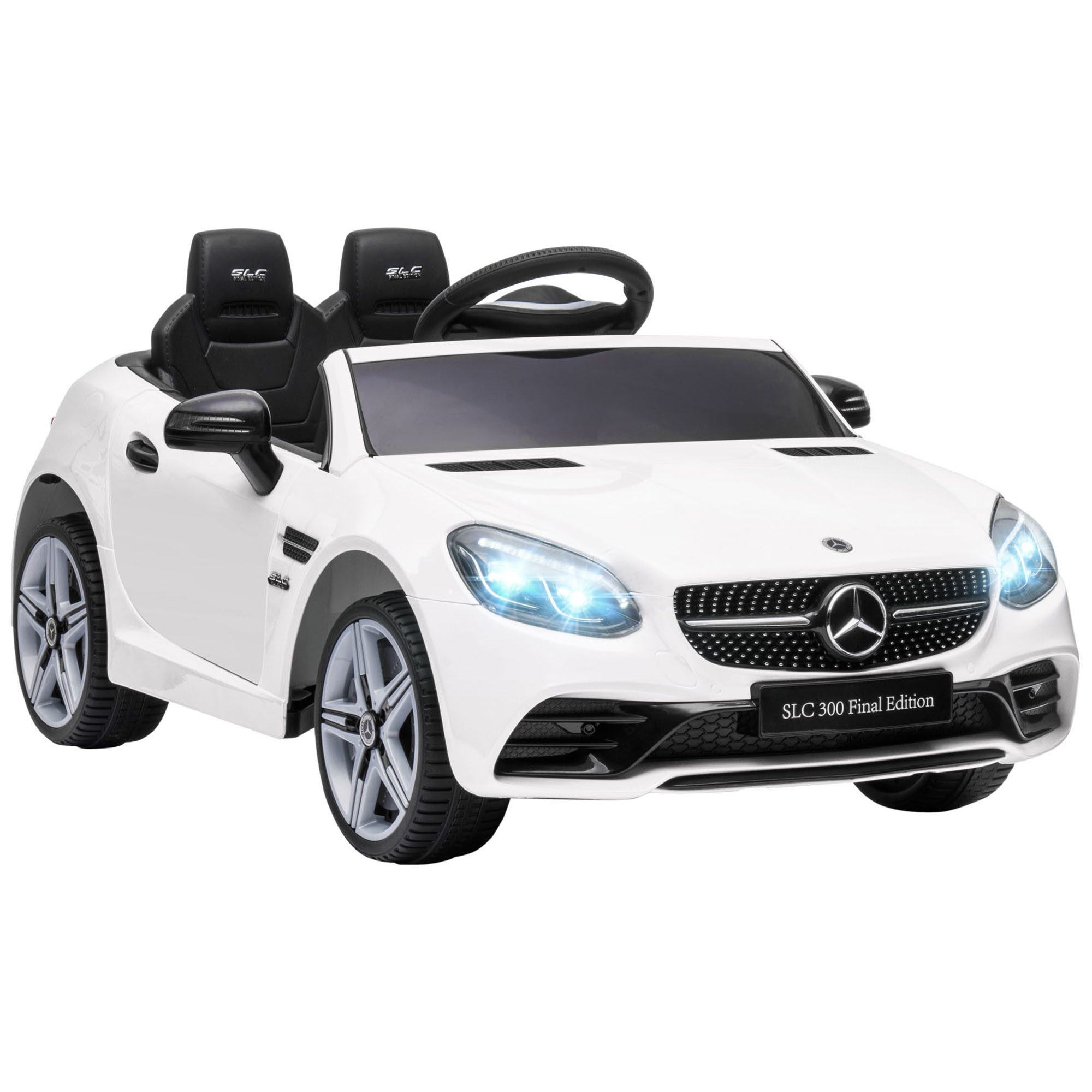 AIYAPLAY Elektro-Kinderauto Merceds-Benz AMG GTR Kinderauto mit 2,4G Fernbedienung, Hupe, Belastbarkeit 30 kg, (1-tlg), 107 x 62,5 x 44 cm