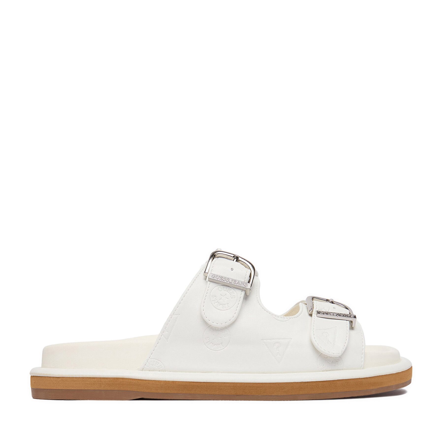 GUESS JEANS Guess Jeans Damen-Flip-Flops, weiß Badepantolette