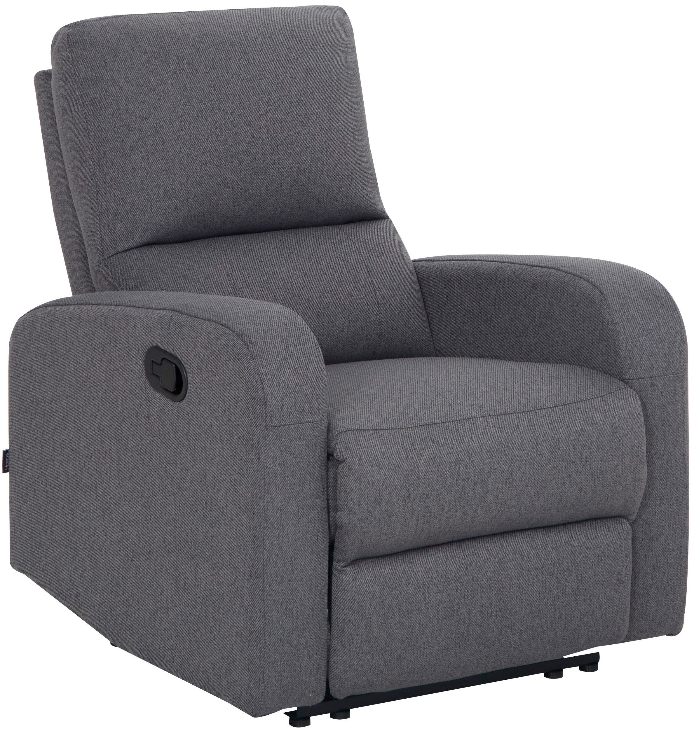 Home affaire Relaxsessel TOURNAY, TV-Sessel mit Recliner - und Liegefunktion, Webstoff, Ruhesessel mit Beinablage, Liegefläche ideal verstellbar 105°-135°
