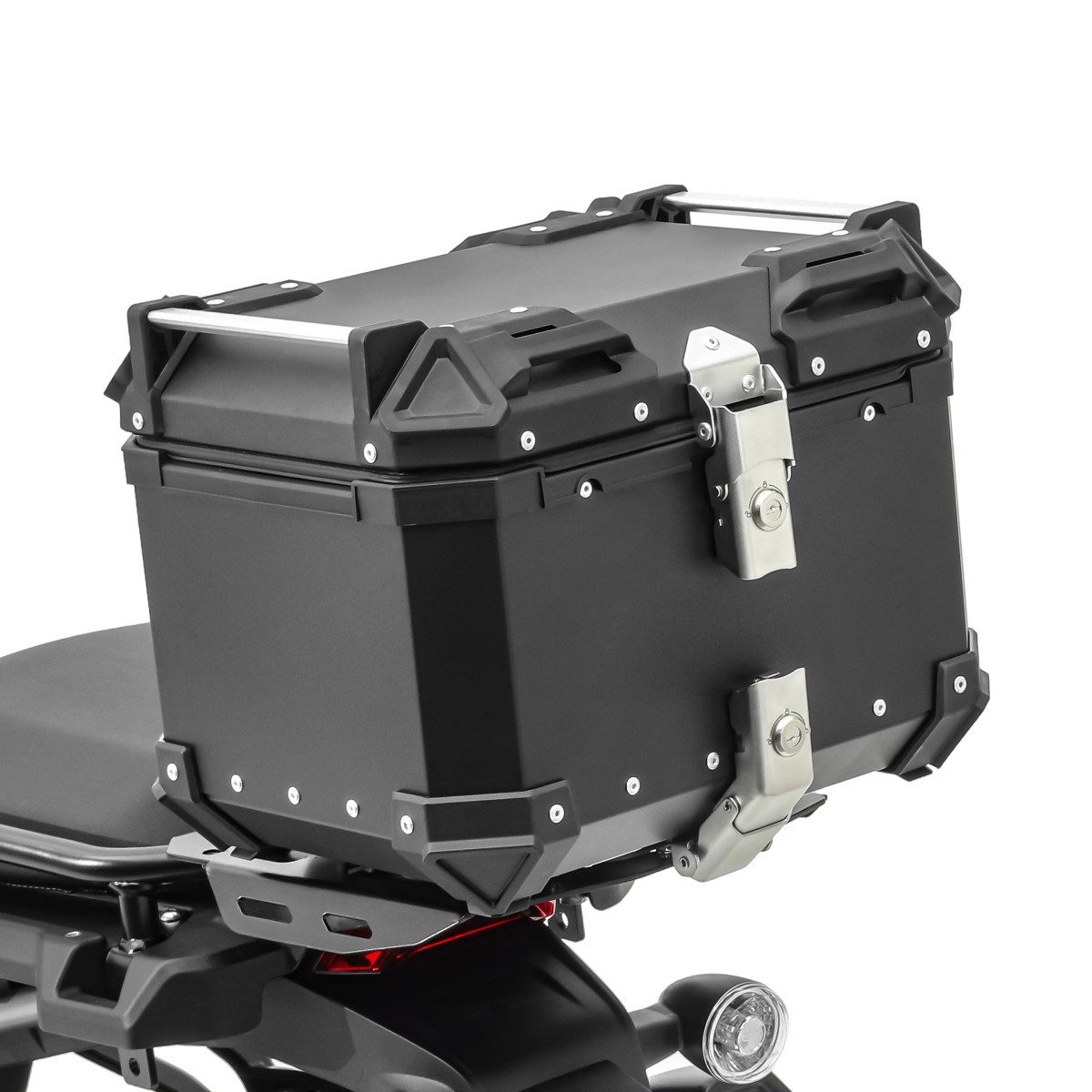 Topcase Motorrad Alu Topcase # XB35 Aluminium 35 Liter schwarz