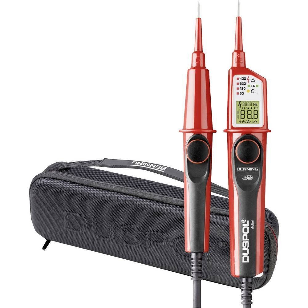 Spannungsprüfer Benning Set Duspol digital + Premium-Tasche (050264)