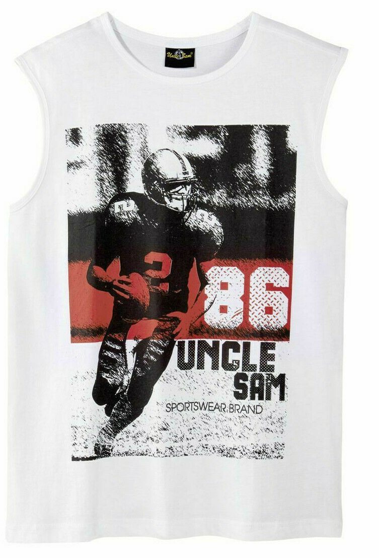 Livergy Tanktop Uncle Sam Herren Tanktop Muskelshirt Top Ärmellos Achselshirt