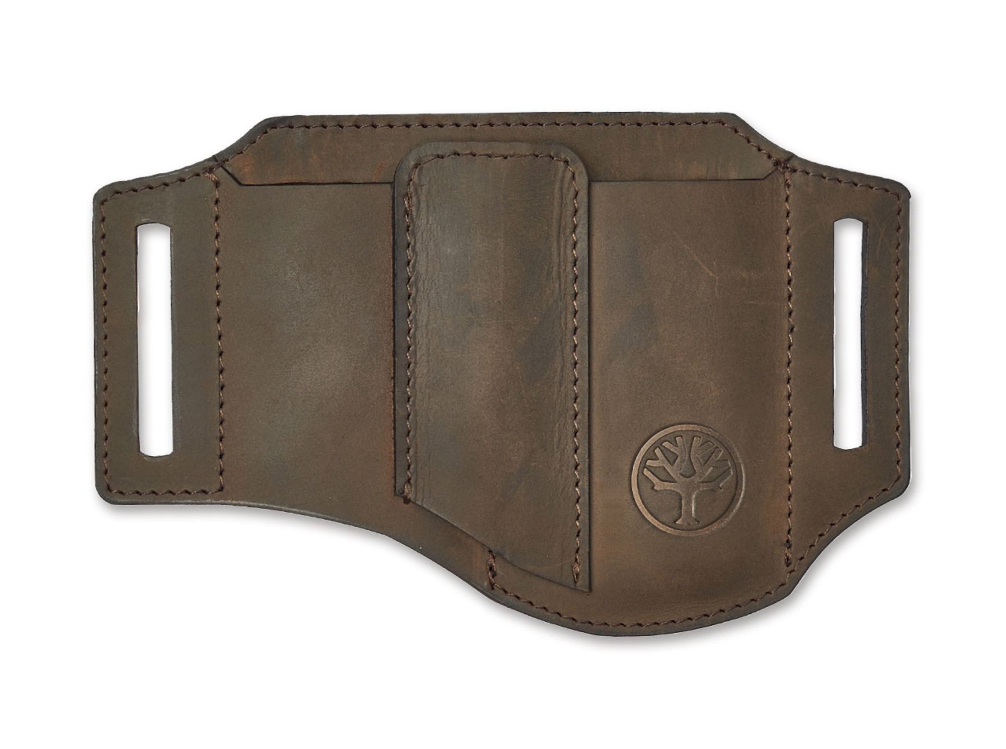 Taschenmesser Böker Manufaktur Solingen Lederholster ED-Three Braun