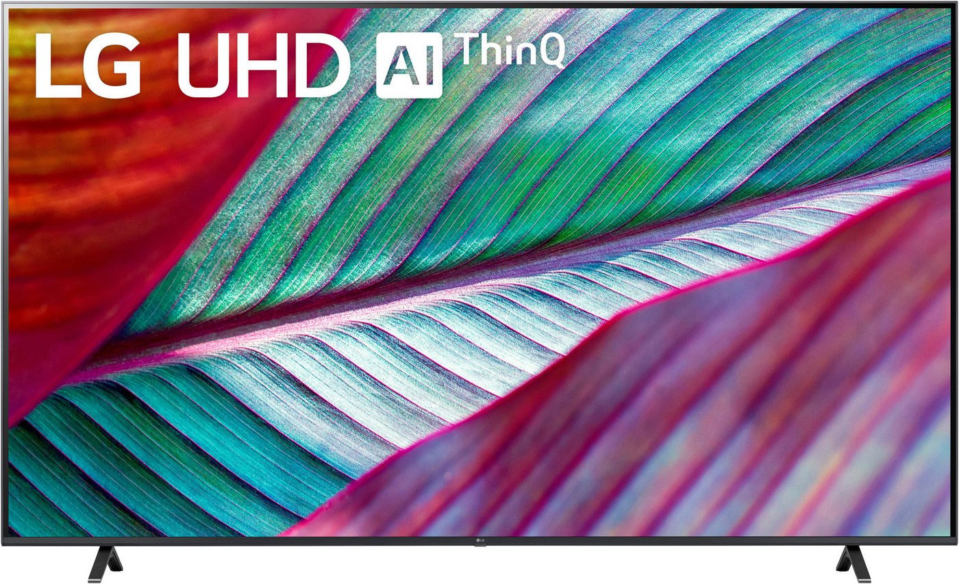 LG 86UR75006LB LED-Fernseher (217 cm/86 Zoll, 4K Ultra HD, Smart-TV, α5 Gen6 4K AI-Prozessor mit AI Sound, Single Tuner (DVB-T2/-C/-S2) schwarz ! RABATT: 29.77% LG 86UR75006LB LED-Fernseher (217 cm/86 Zoll, 4K Ultra HD, Smart-TV, α5 Gen6 4K AI-Prozessor mit AI Sound, Single Tuner (DVB-T2/-C/-S2) schwarz ! RABATT: 29.77%