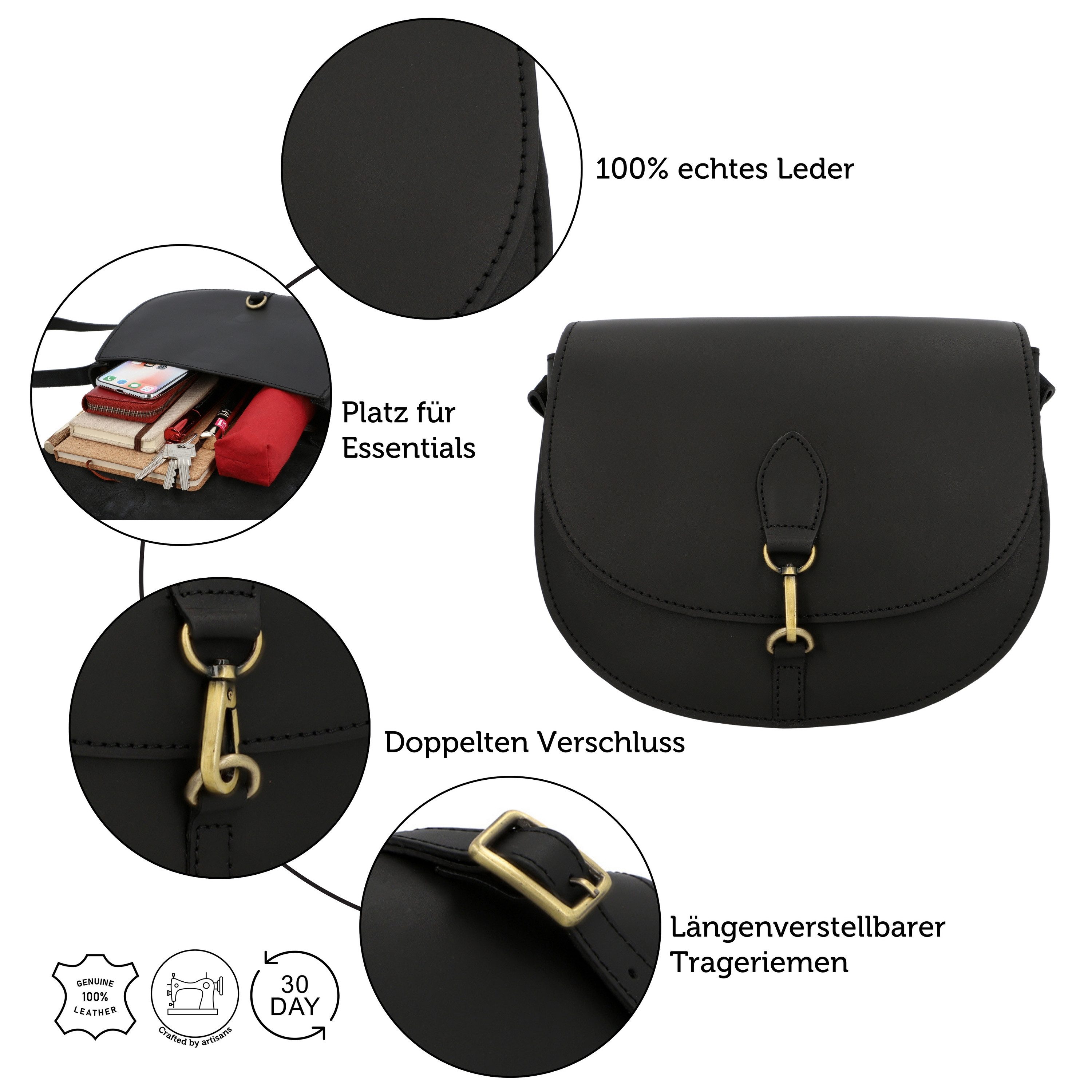 Gusti Leder Handtasche Gusti Leder Handtasche Wiebke (1-tlg)