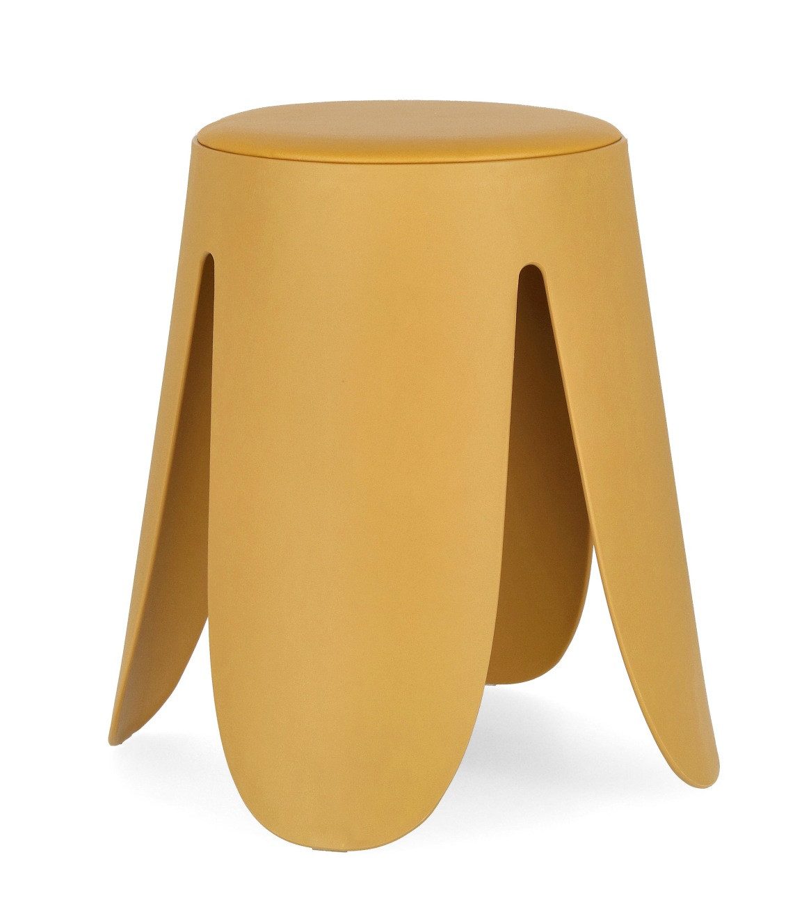 Bizzotto Hocker Imogen aus Kunstleder, Senf günstig online kaufen