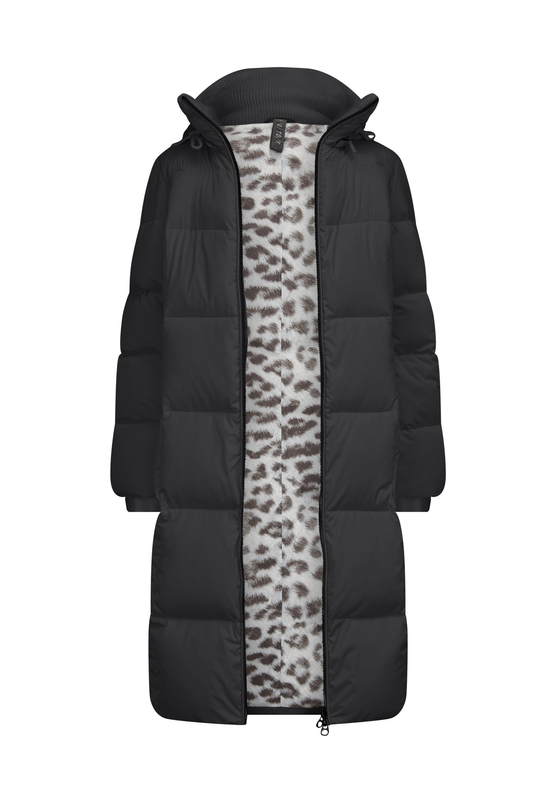 Milestone Steppmantel MSNicoletta Damen Steppjacke Lang Mantel gesteppt schlanke Passform