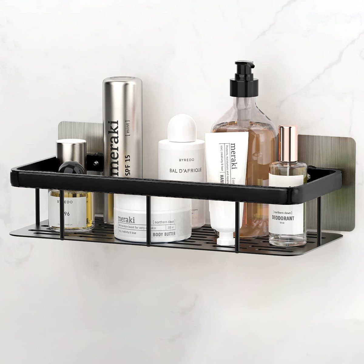 BYSURE Duschablage, 1-tlg., Selbstklebend Duschablage Badezimmerregal