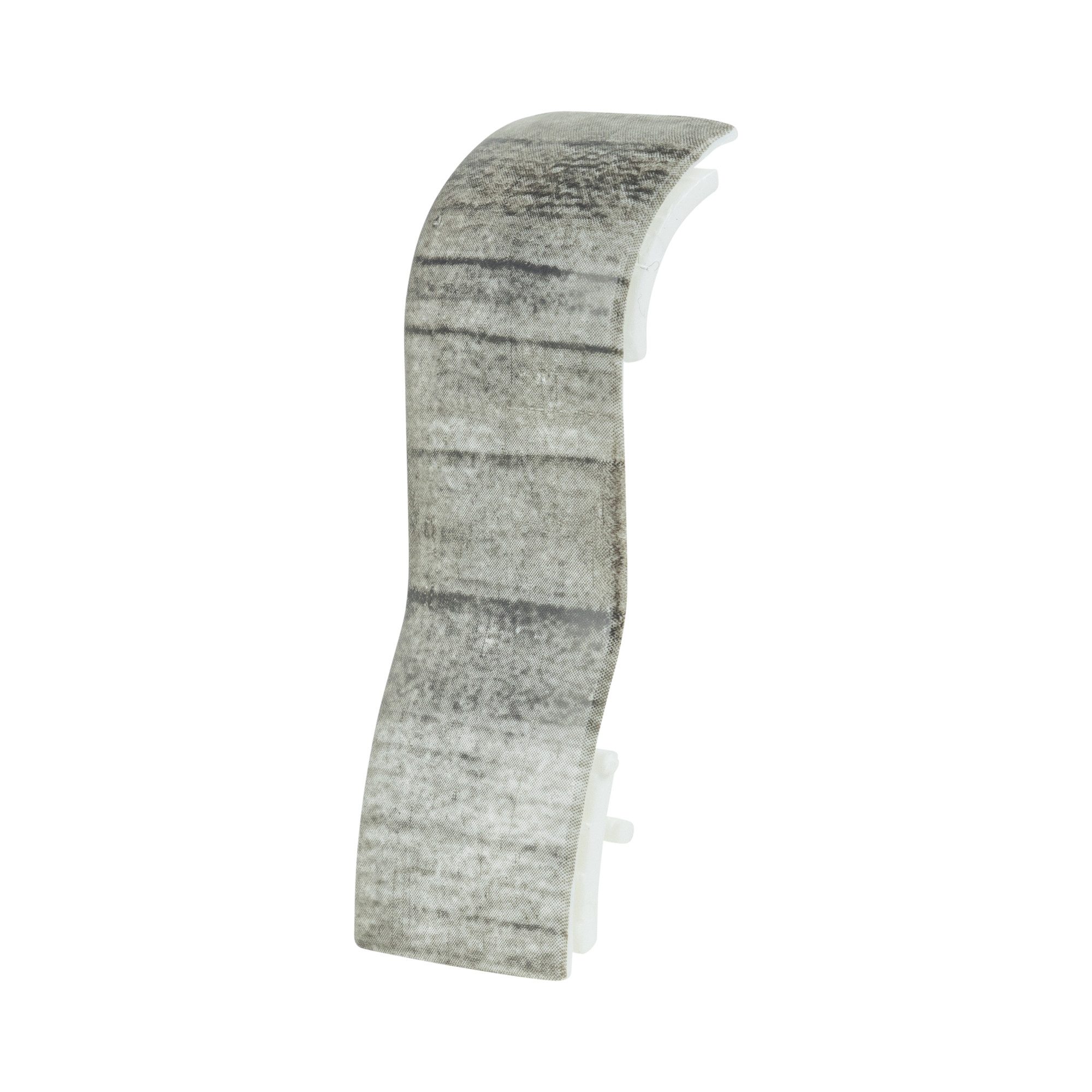 SN DECO GROUP Sockelleisten-Zwischenstücke SN Deco - Sockelleisten Verbindungselement, 4 Stück Zwischenstucke fur SN Deco VKP Sockelleisten, Kunststoff (PVC)