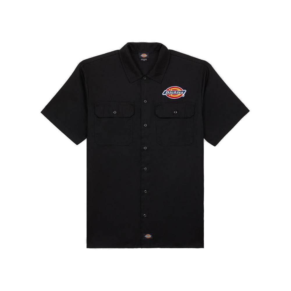 Dickies Kurzarmhemd Hemd Dickies CLINTONDALE, G XL, F black