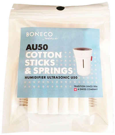 Boneco Hygieneabluftfilter AU50 Cotton Sticks, Zubehör für Luftbefeuchter Vernebler U50, 6 Stk.