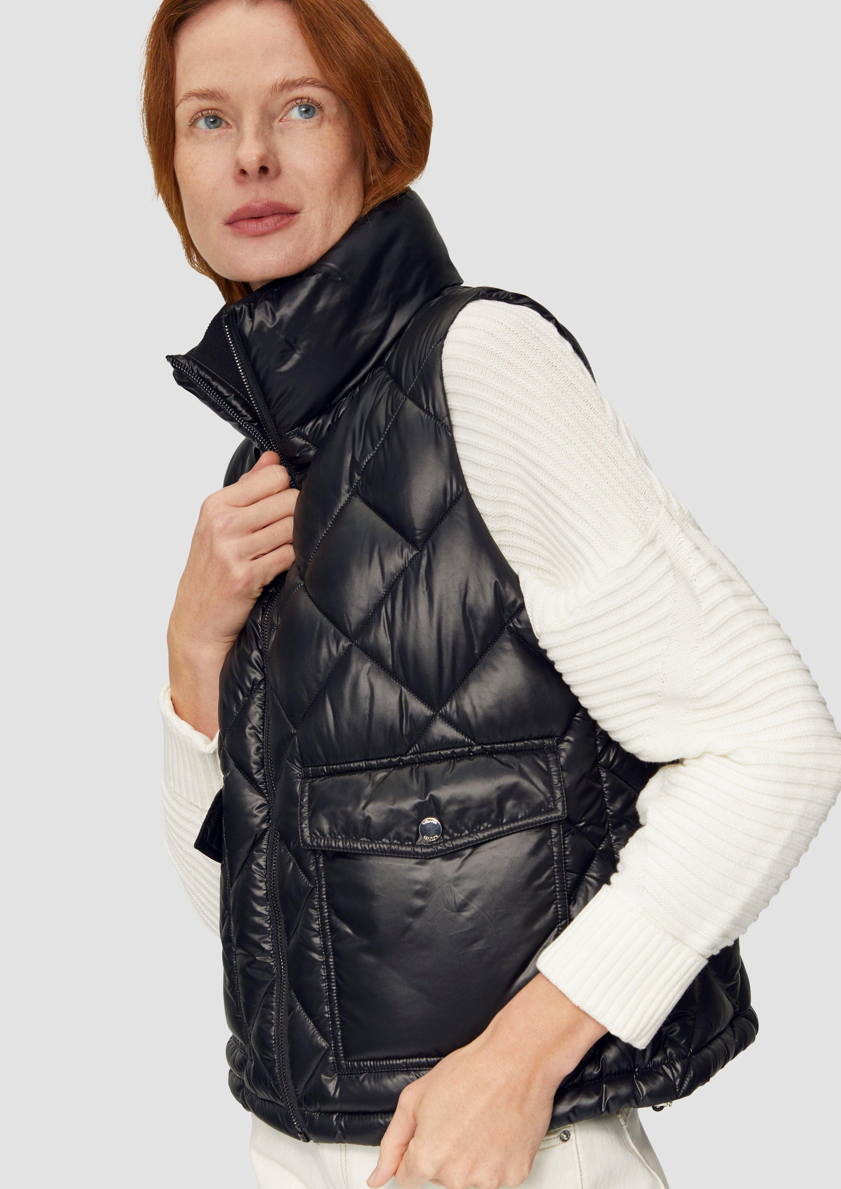 s.Oliver Funktionsweste Steppweste mit aufgesetzten Taschen günstig online kaufen