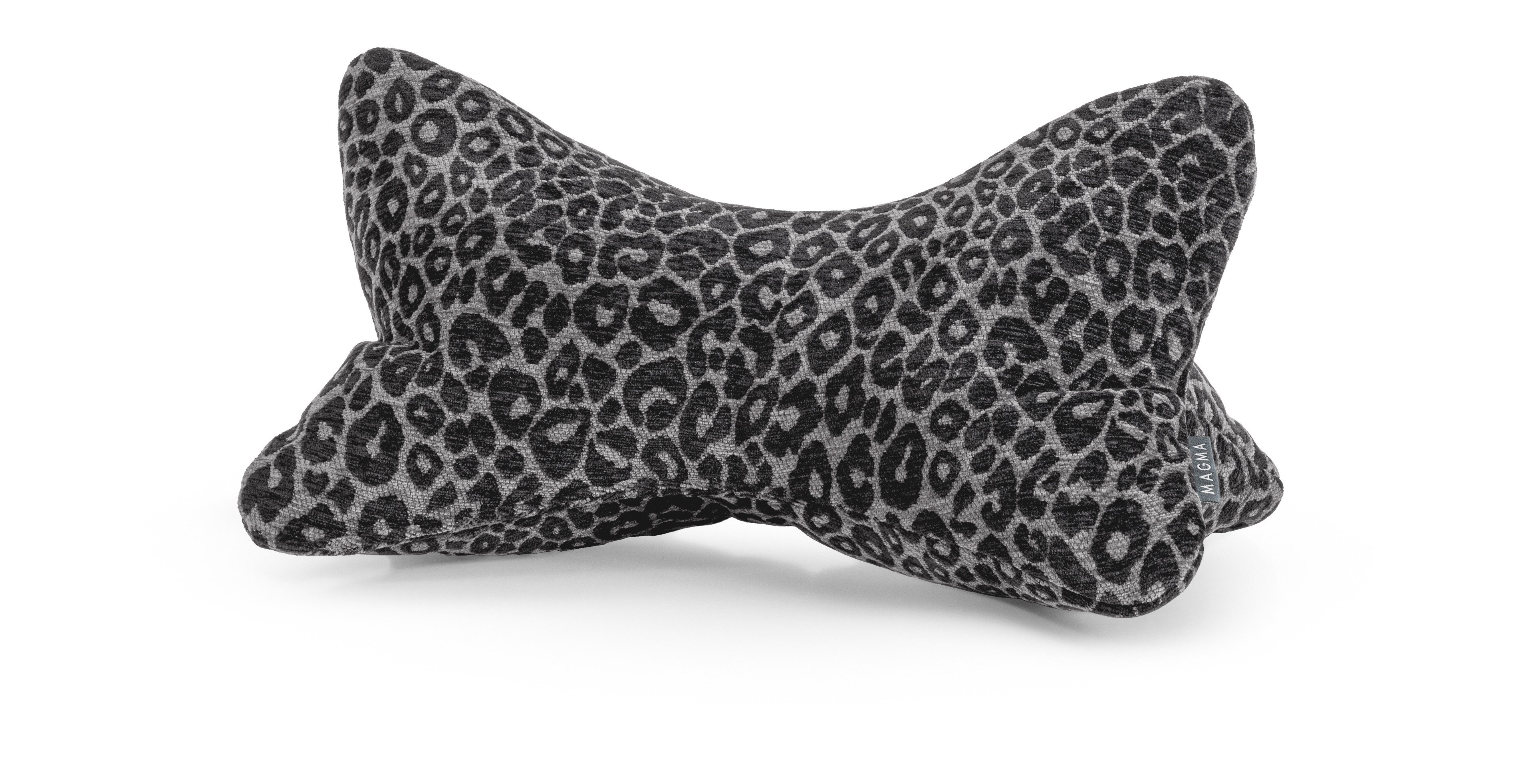 Magma Heimtex Dekokissen Leseknochen BAO ca. 42x22x22 cm, Leopardenmuster Fellimitat
