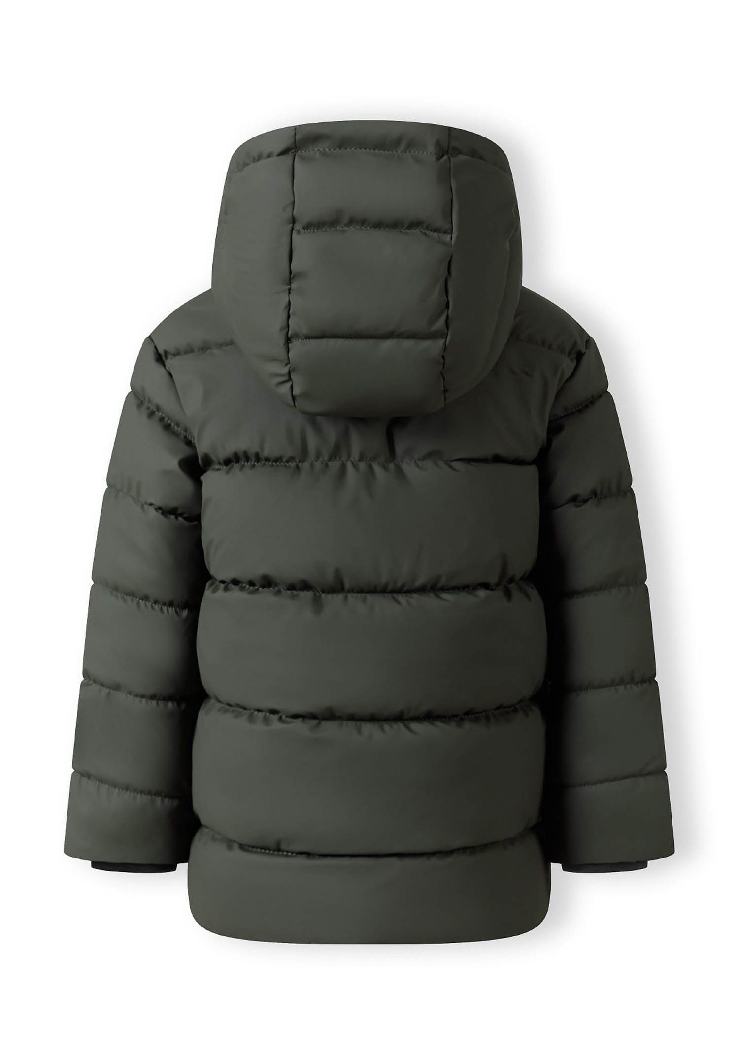MINOTI Winterjacke PU-Jacke mit Reißverschluss und Stehkragen  (2y-14y)