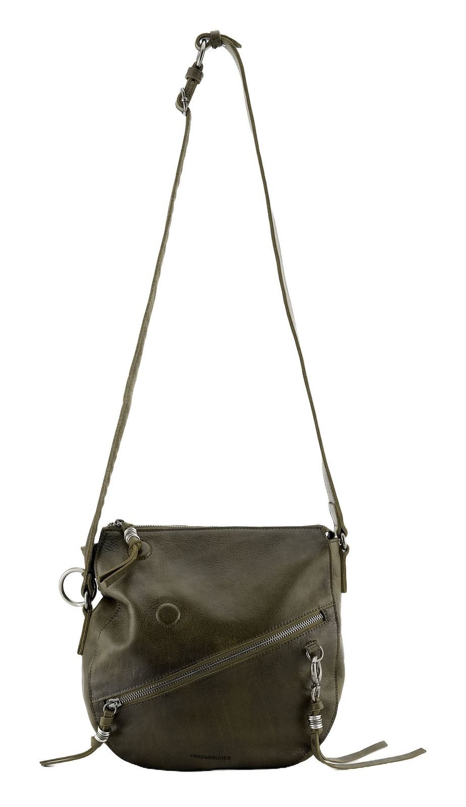 FREDsBRUDER Schultertasche Midi Shoulderbag, aus echtem Leder
