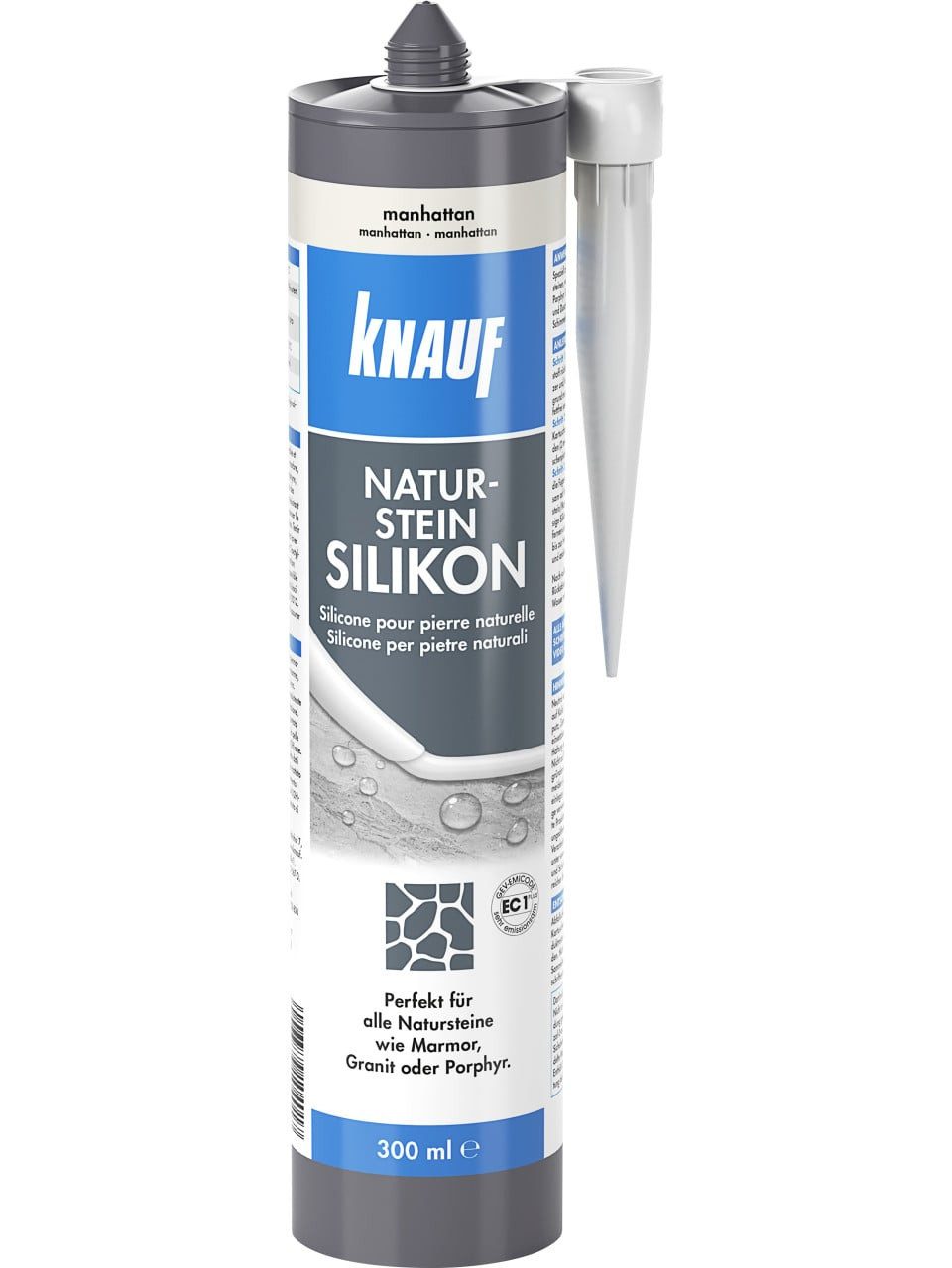 KNAUF Silikon Knauf Naturstein Silikon manhattan 300 ml