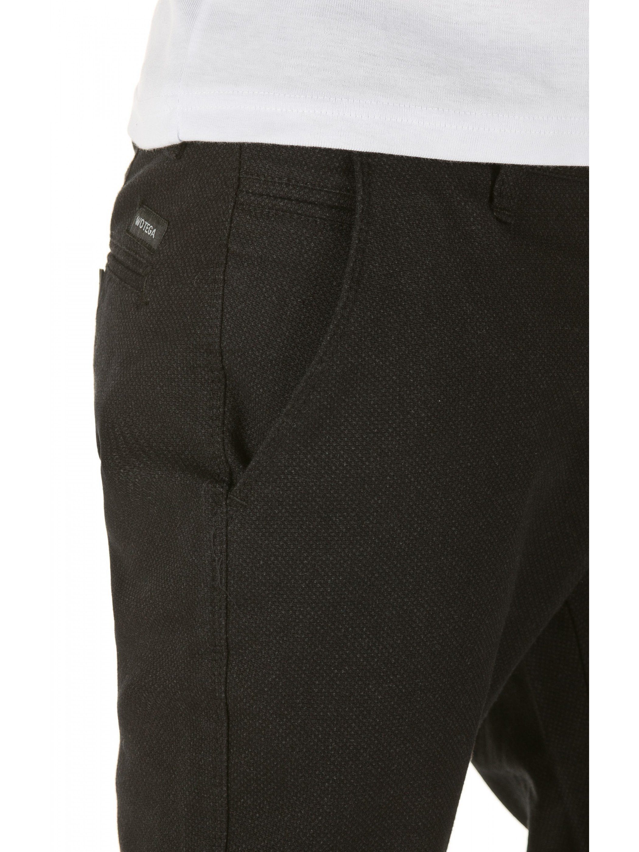 Pants WOTEGA (caviar Rengar hohem Grau Chinohose 4006) Chino mit Tragekomfort