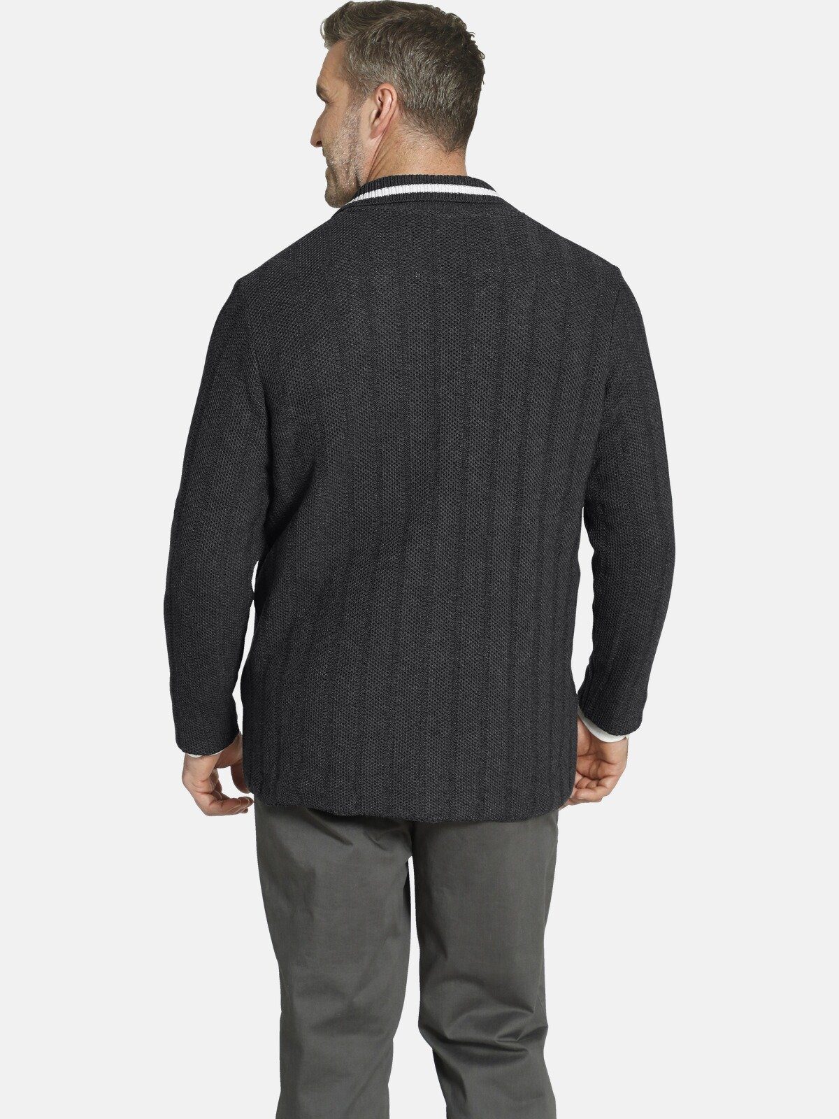 Charles Colby Cardigan DUKE MODEST Strick-Struktur interessante