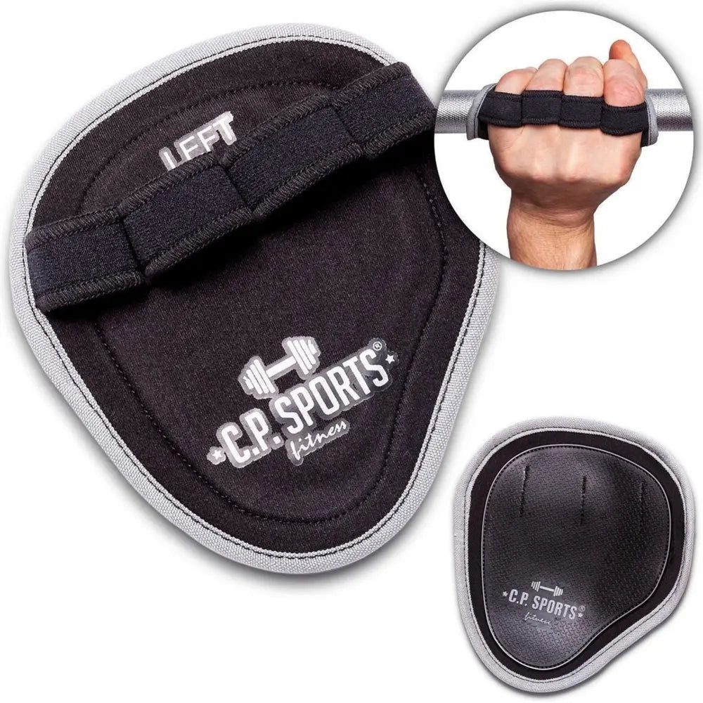 Sport-Knight® Zughilfe Power Grips Pro, Handgriffe für besten Grip, mit Fingerschlaufen
