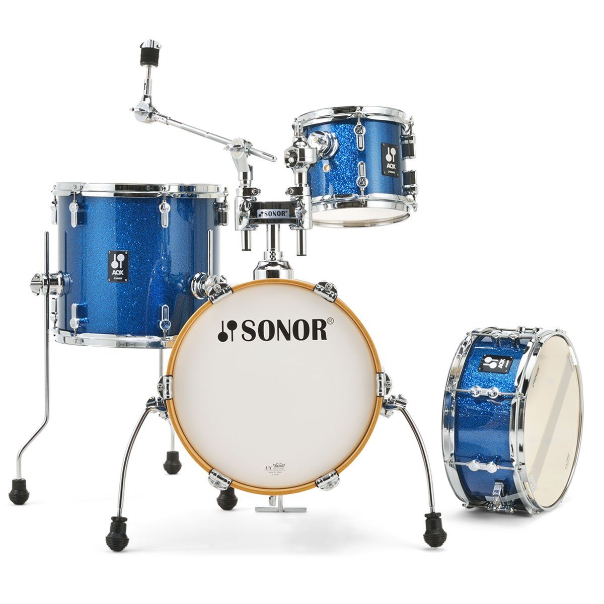 SONOR Schlagzeug Sonor Schlagzeug AQX Micro Set BOS,Komplett-Set, Komplett-Set