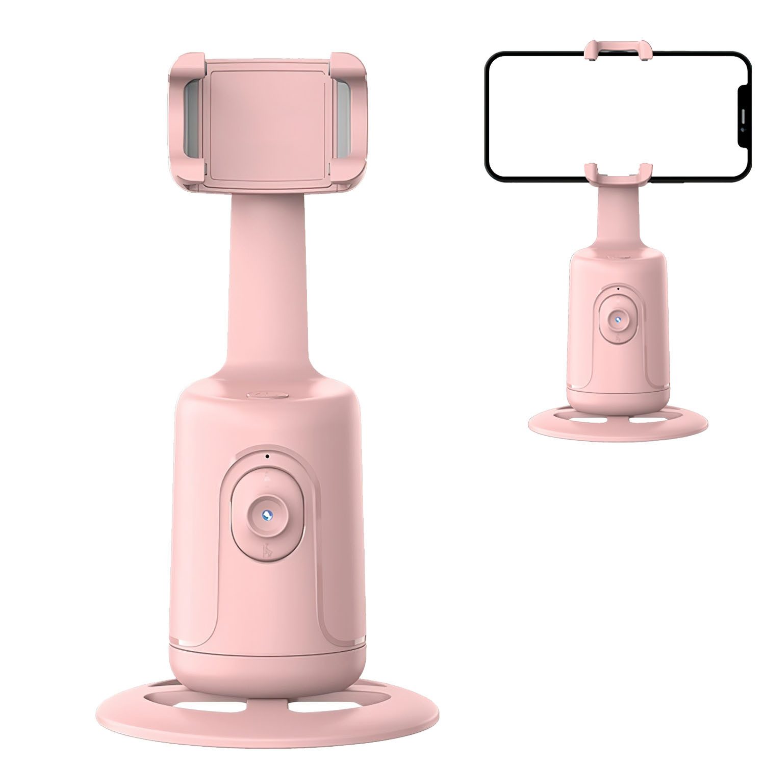 SURFOU Gimbal Smartphone Automatische Gesicht Verfolgung, 360° Drehung Gimbal (für Verschiedenen Handyhaltern Unterschiedlicher Größe Gestensteuerung)