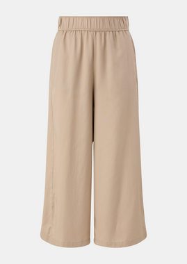 comma casual identity 7/8-Hose Relaxed: Culotte aus Lyocell Garment Dye