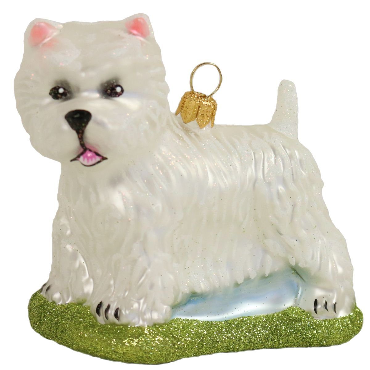 440s Christbaumschmuck 440s Christbaum-Hänger Hund West Highland Terrier (1-tlg)