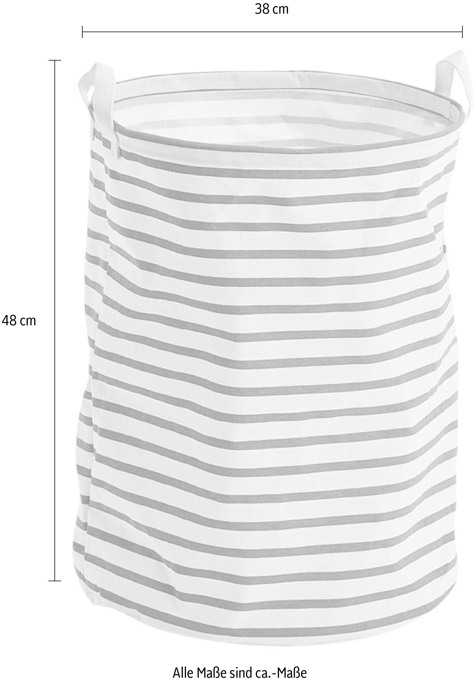Zeller Present Wäschetasche Stripes, im angesagten Streifen-Look