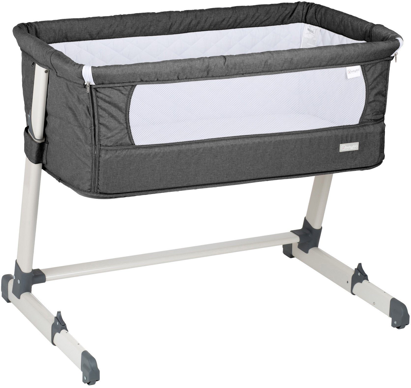 Beistellbett Together, dark grey