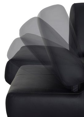 W.SCHILLIG 3-Sitzer taboo, mit Übertiefe, inklusive Armlehnenverstellung