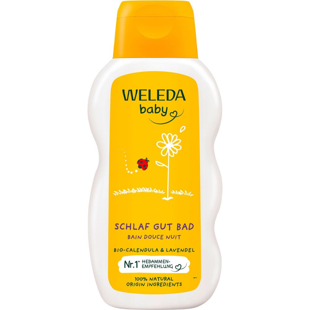WELEDA Körperpflegemittel Calendula Schlaf Gut Bad, 200 ml