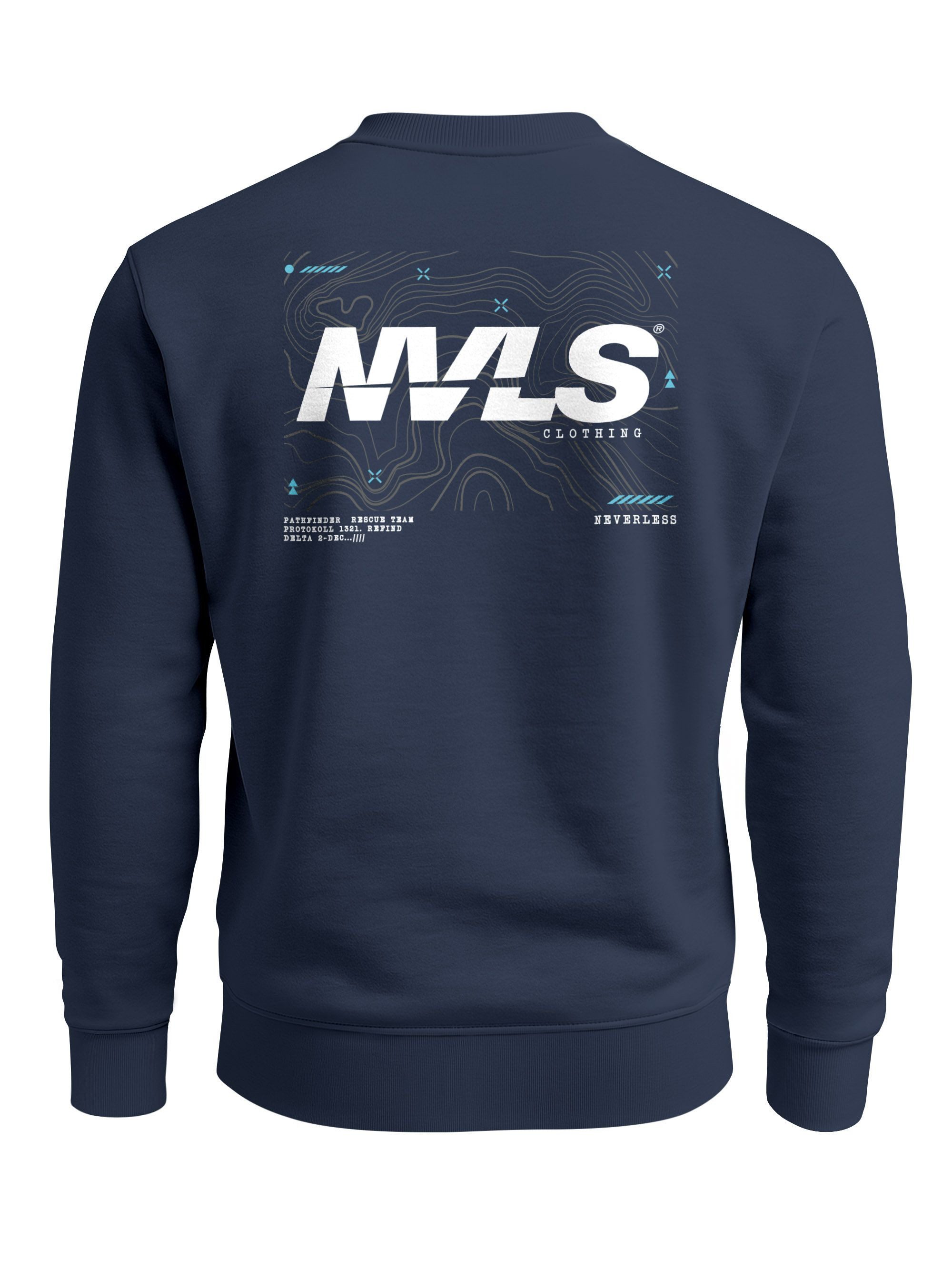 Sweatshirt Sweatshirt Herren Pullover mit Logo Backprint Fashion Urban