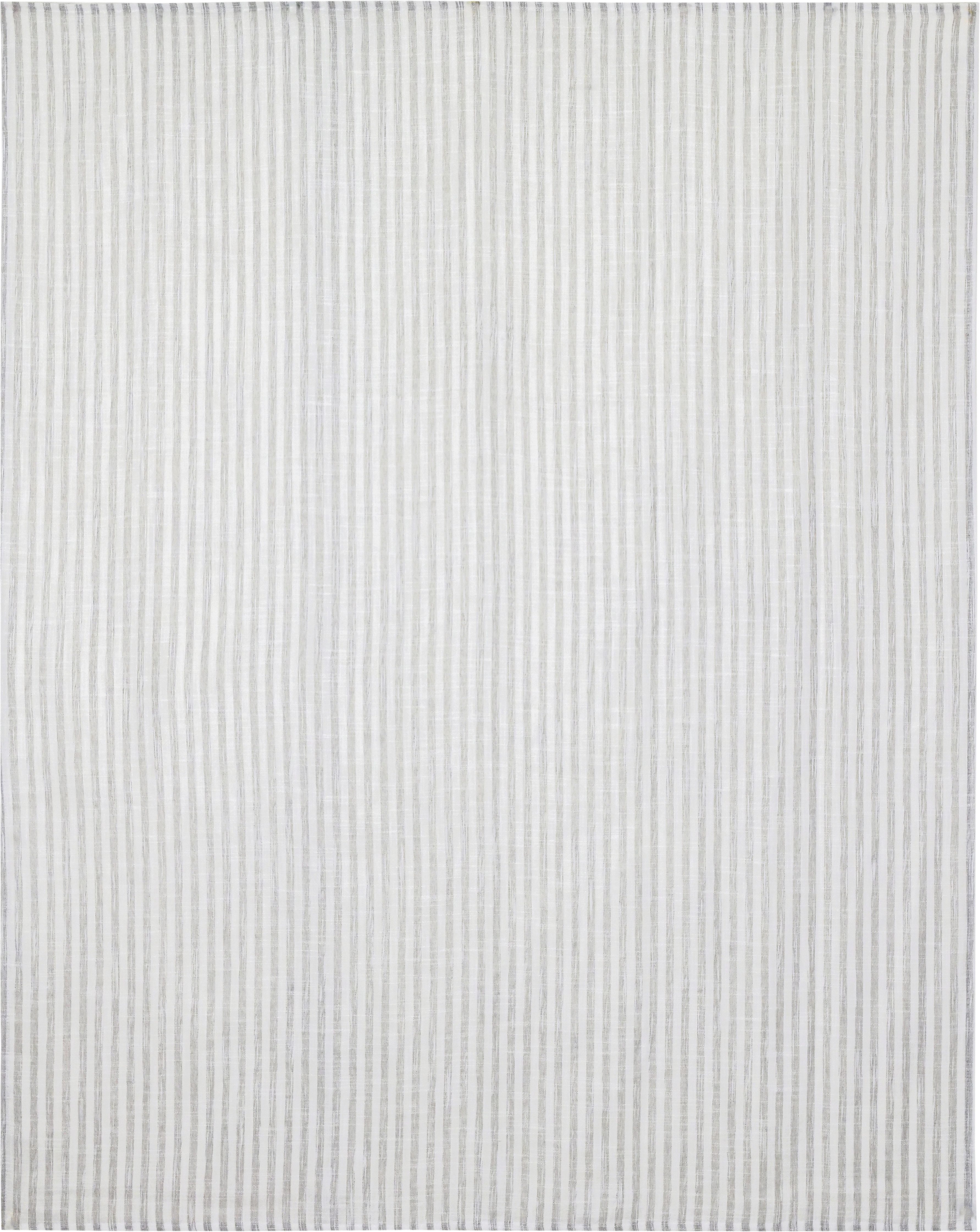 OTTO home Tischdecke Marric (Packung 1-tlg), halbtransparente Tischdecke, Leinenoptik mit Streifen