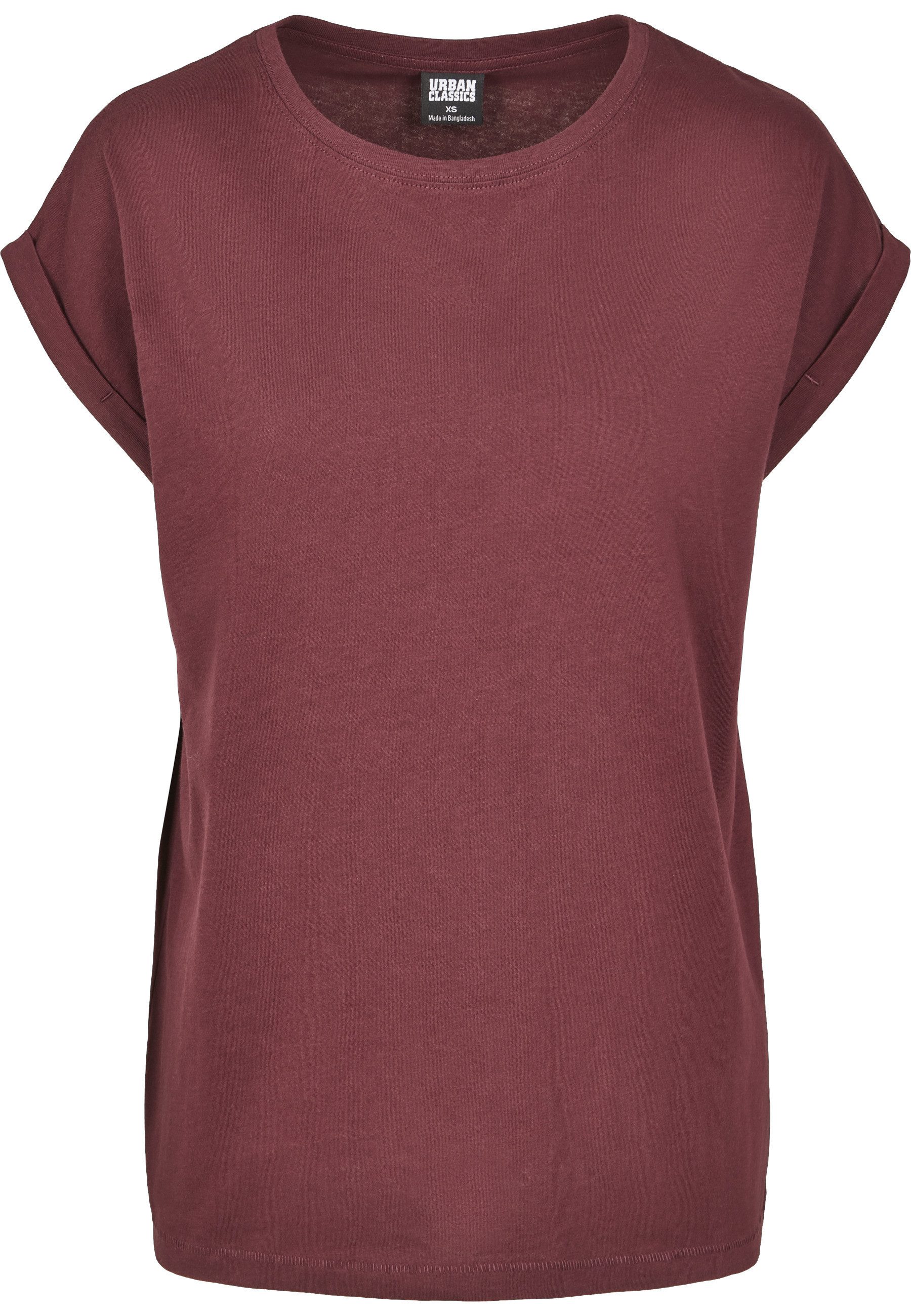 URBAN CLASSICS Kurzarmshirt Urban Classics Damen Ladies Extended Shoulder T günstig online kaufen