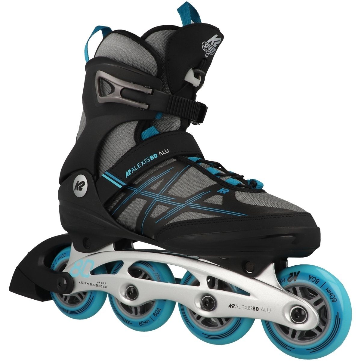 K2 Inlineskates Alexis 80 Alu Damen