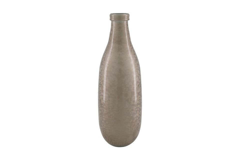 DIJK Dekofigur Dijk Vase Glas beige Ø 21 x 20 cm