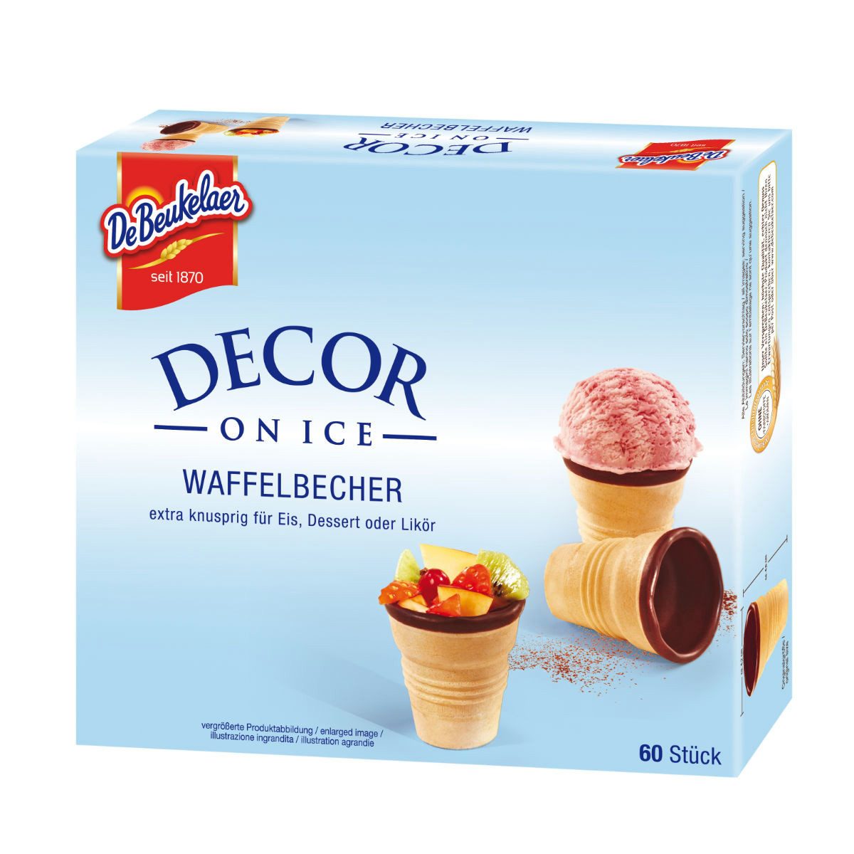 De Beukelaer Kekse, De Beukelaer Waffel-Likör-Becher