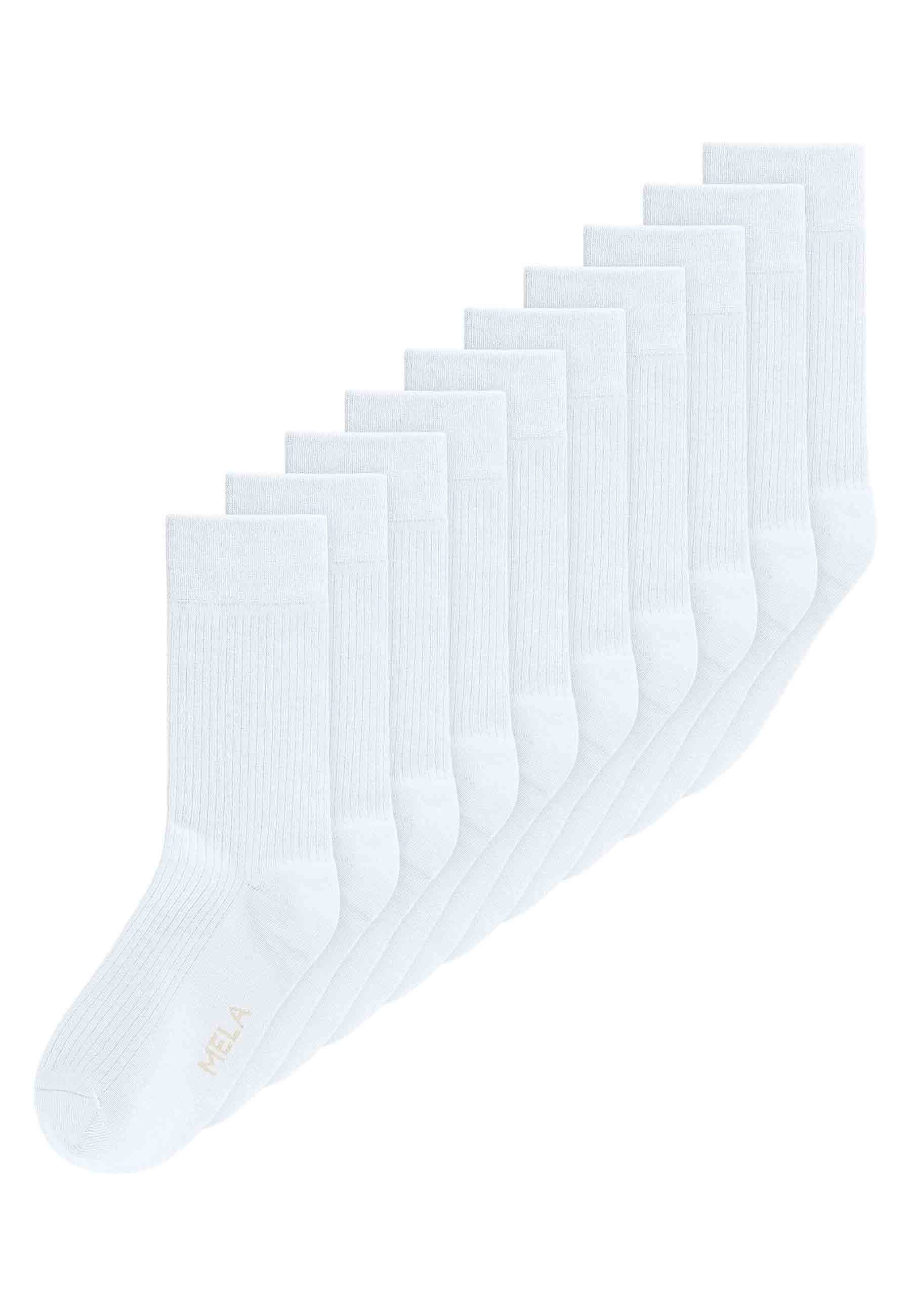 MELA Socken Bundle Ripp Socken Mehrfach Pack Nachhaltig günstig online kaufen